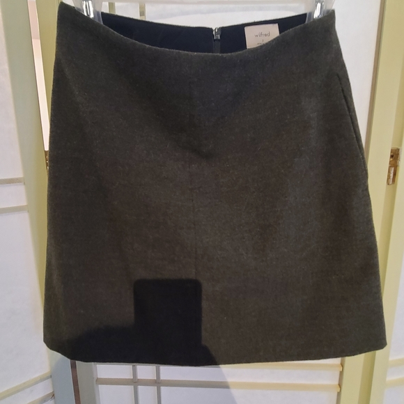Wilfred Renée Grey Mini Skirt - Picture 7 of 9
